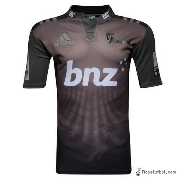 Camiseta Rugby Crusaders Replica Segunda Ropa 2017 Negro